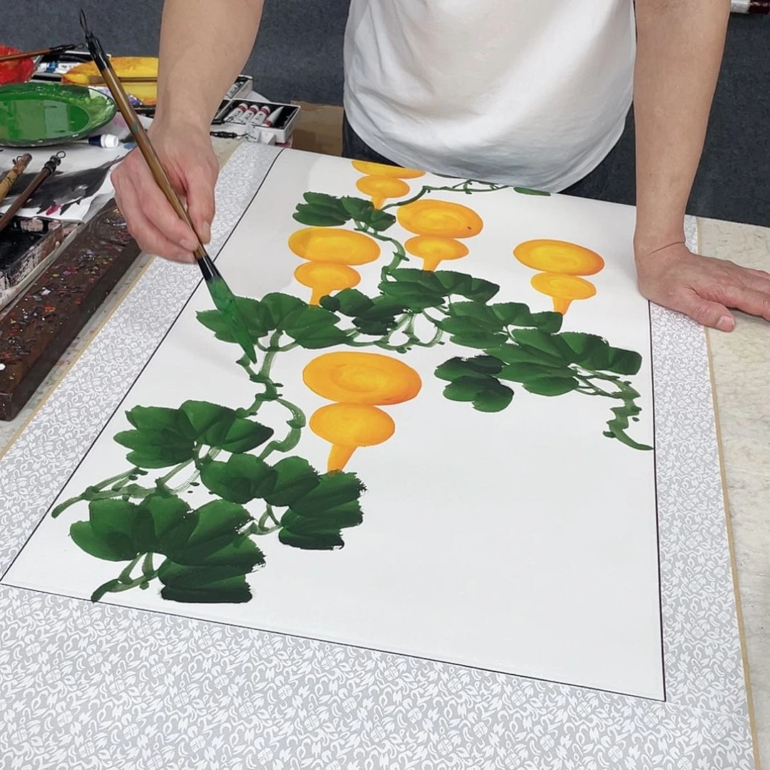 国画手绘画绘画作品