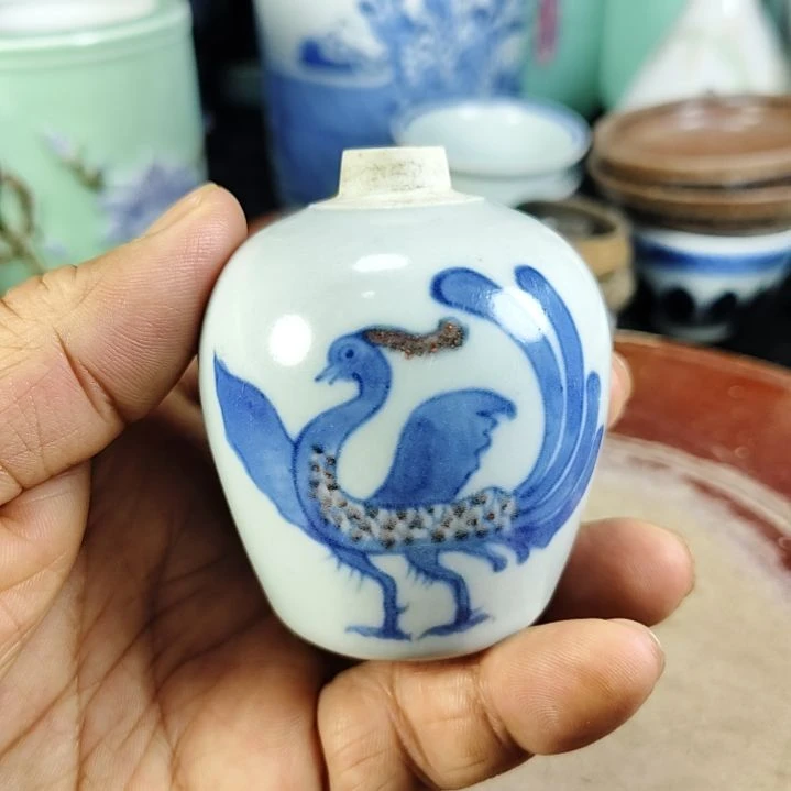 摆件熙全手工制作的瓷器，
