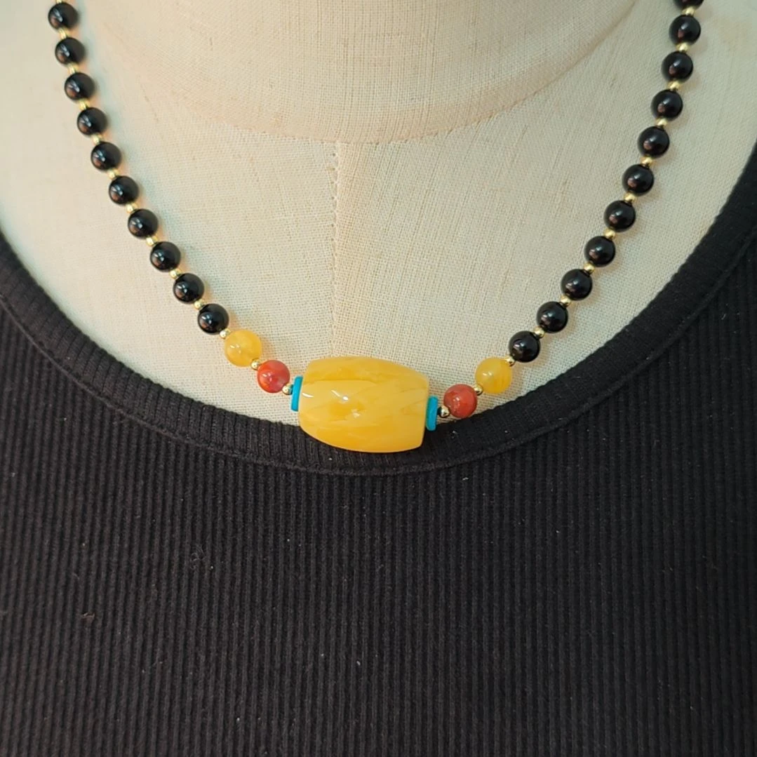 蜜蜡吊坠(赠链)未镶嵌