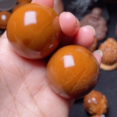 【闪购商品】手串/手链橄榄核无*37左右正圆光珠手球