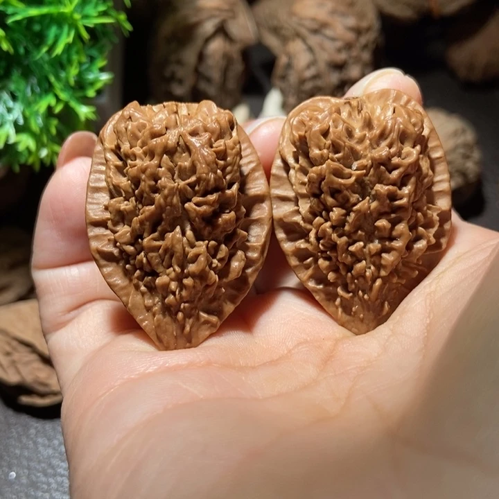 把件文玩核桃振*东北楸子小雪223