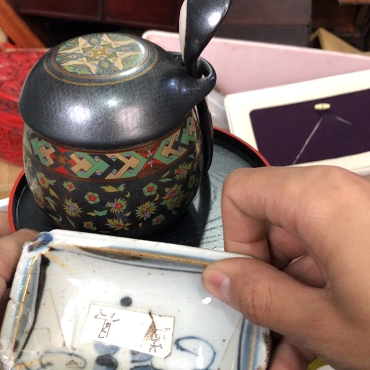 陶瓷孤品单件车里拍