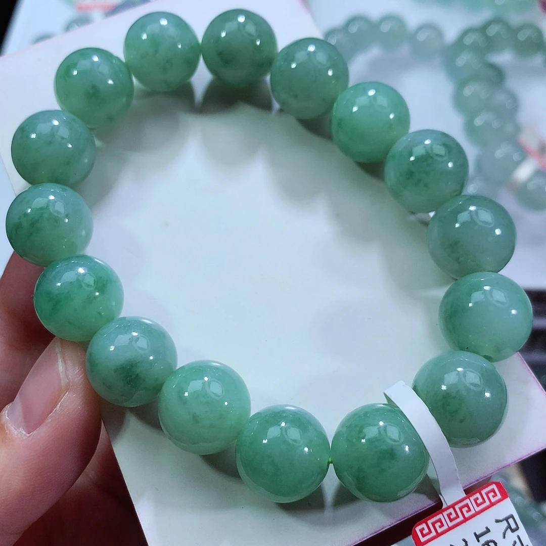 翡翠手链未镶嵌卡13