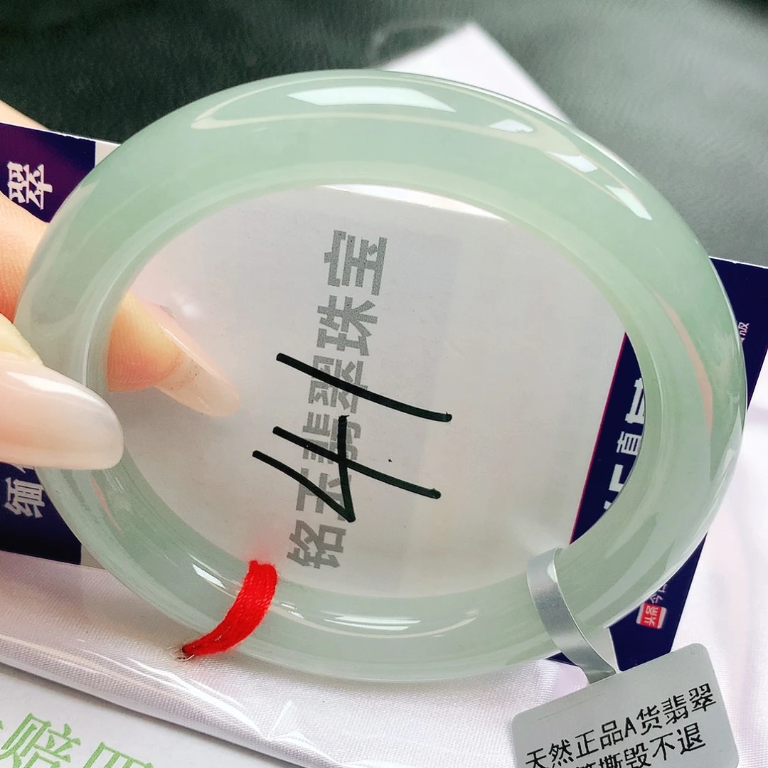 翡翠未镶嵌手镯缅甸天然a货翡翠手镯