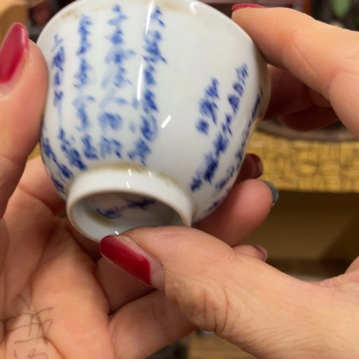 倪***流瓷中古工艺品摆件