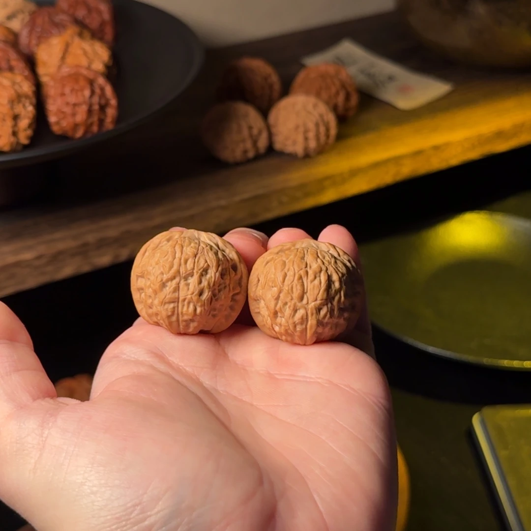 文玩核桃吊坠35mm乾隆磨 全品