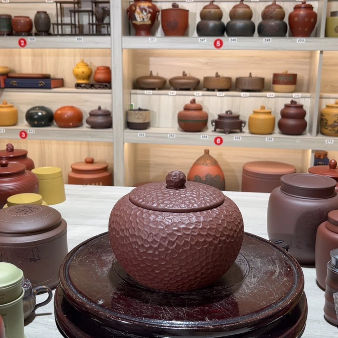 紫砂茶叶罐紫砂罐