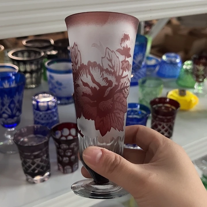 水晶玻璃手柄款微瑕一个