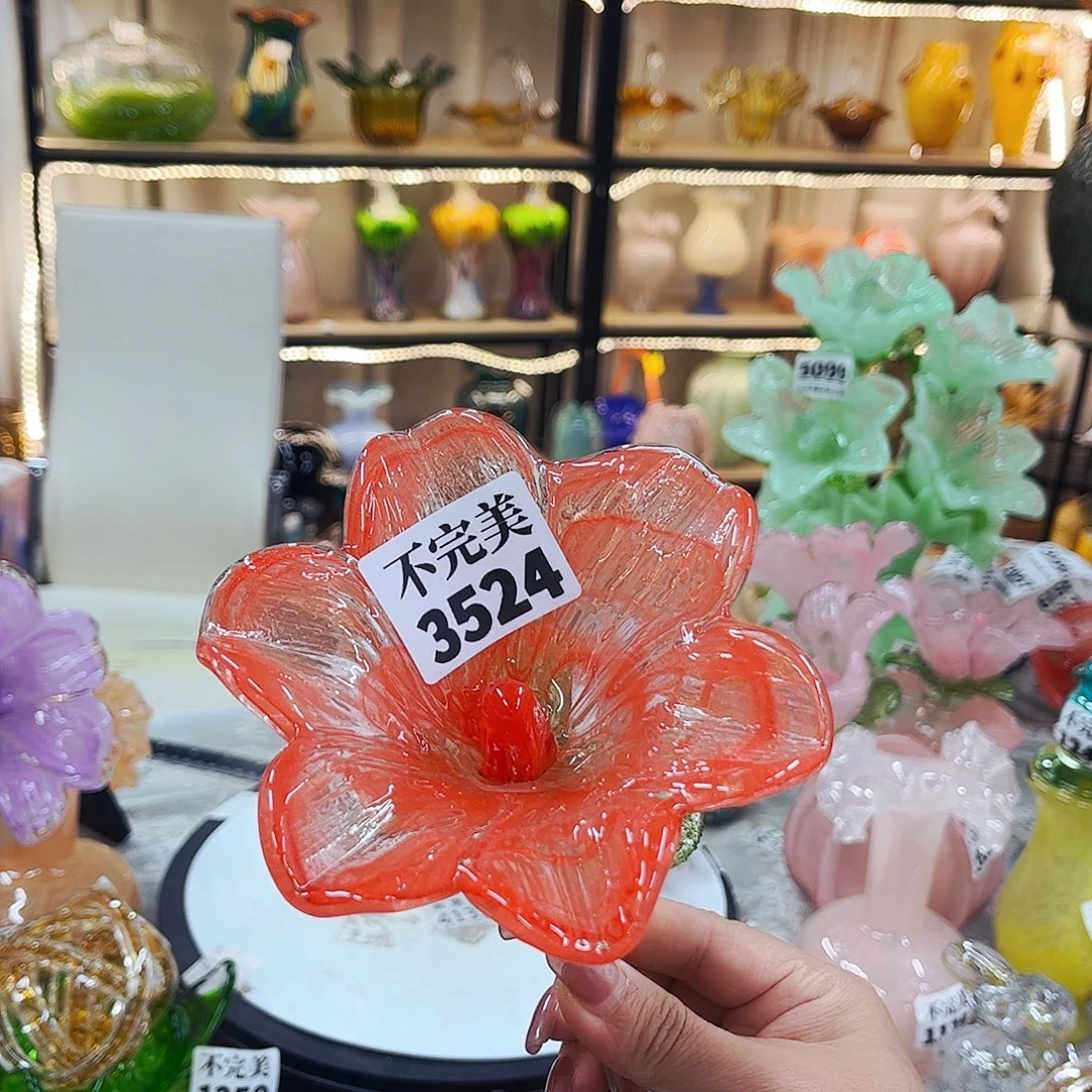 3524家悦美居琉璃摆件不完美