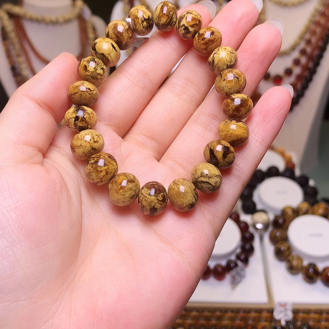 琥珀裸石未镶嵌迭*抚顺琥珀