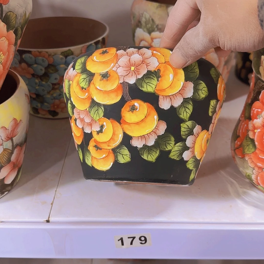 缸刘****?陶瓷花盆精品花盆