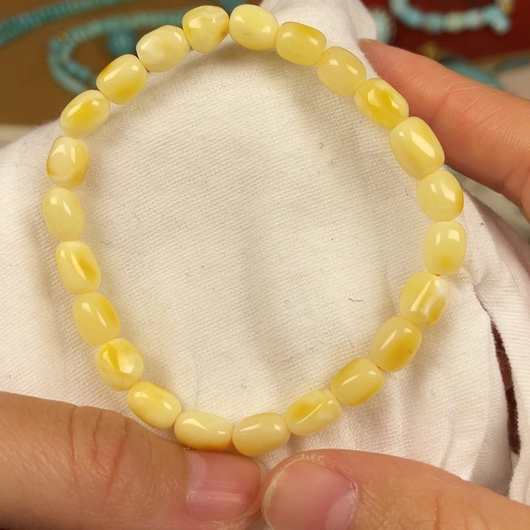 蜜蜡未镶嵌裸石配饰