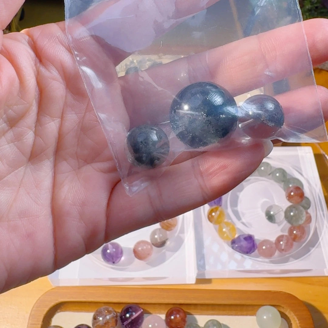 一***.水晶珠宝半成品未镶嵌配件