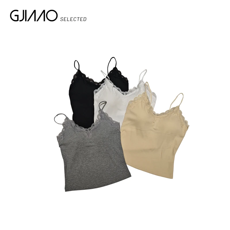 2035 蕾丝边吊带背心