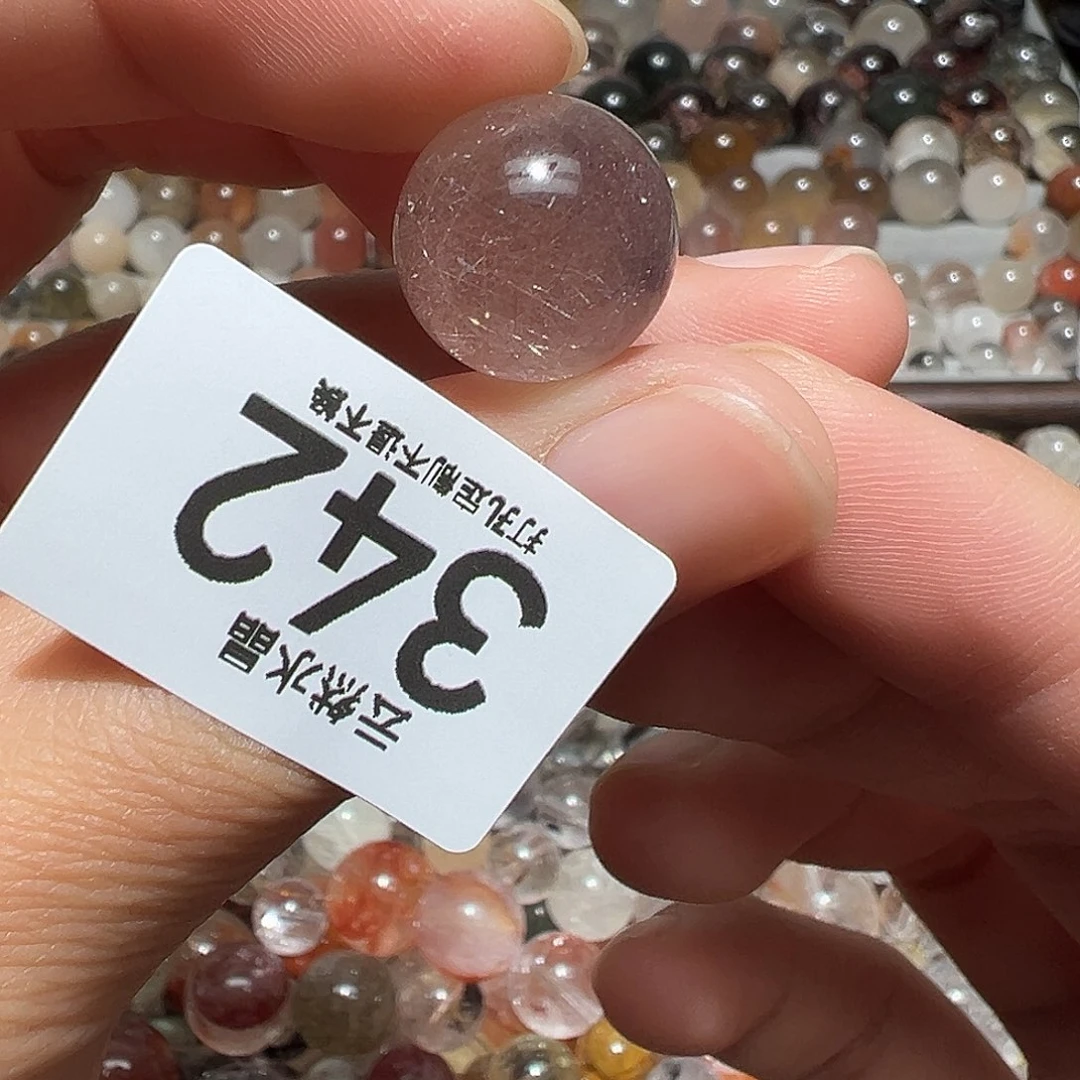 水晶未镶嵌珠宝半成品