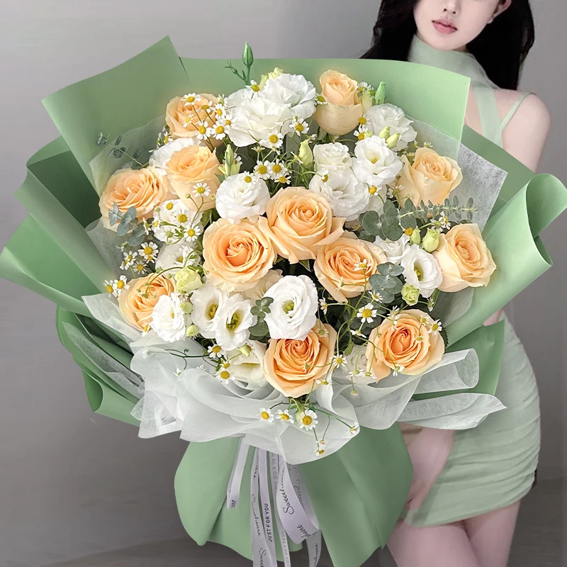 母亲节花束玫瑰百合向日葵康乃馨鲜花速递同城配送上海北京全国店