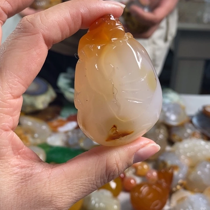 玛瑙/玉髓吊坠(不含链)未镶嵌