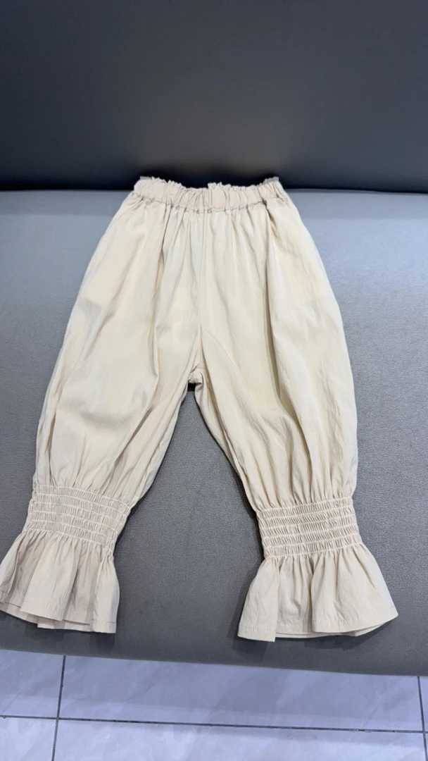 女童新款灯笼裤长裤洋气休闲裤