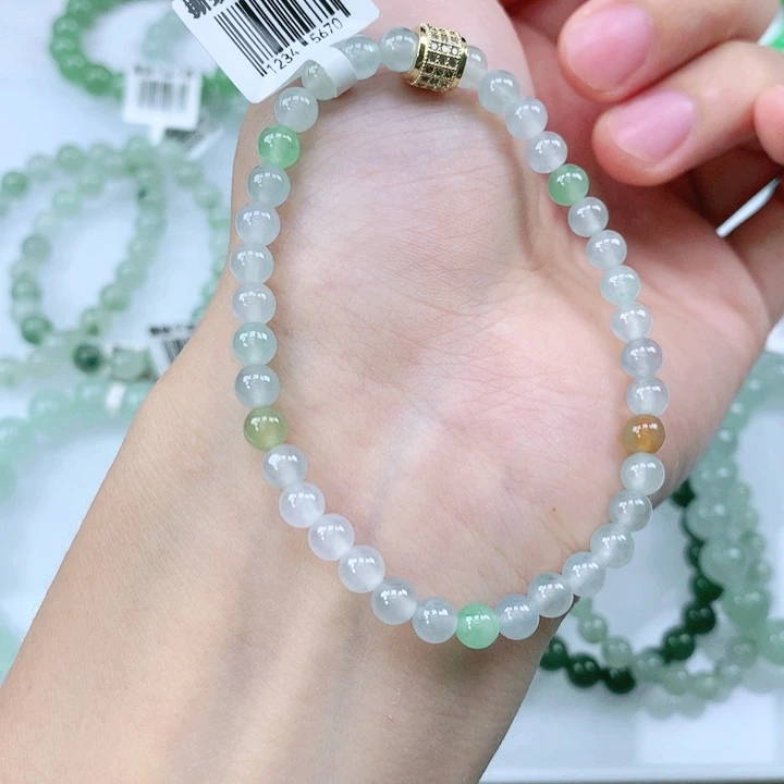 未镶嵌手链翡翠翡翠