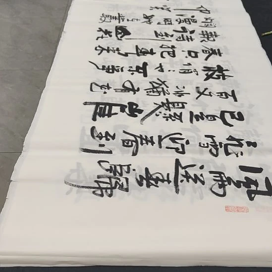 洛伊白武坤老师作品一副