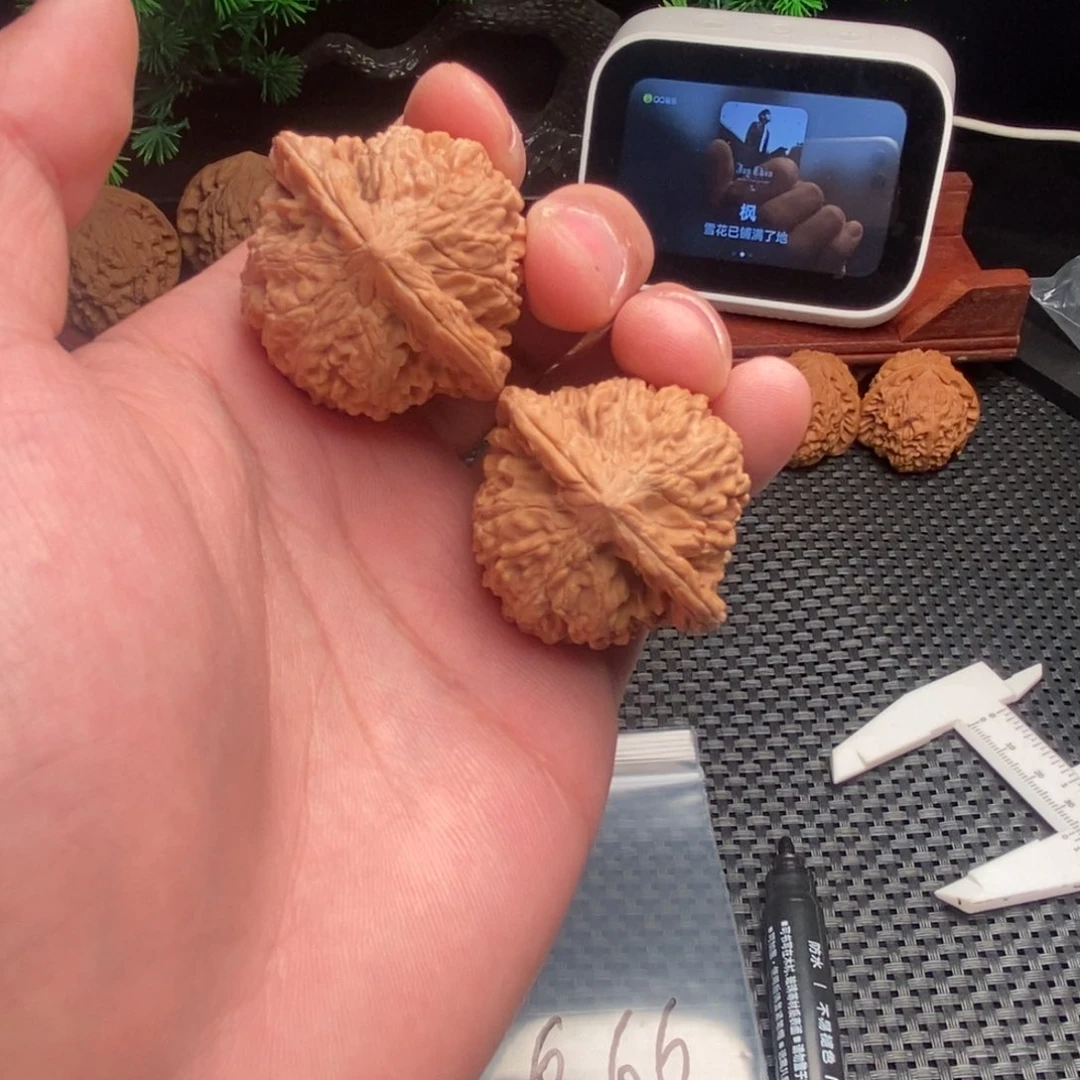 吊坠文玩核桃金****换满天星