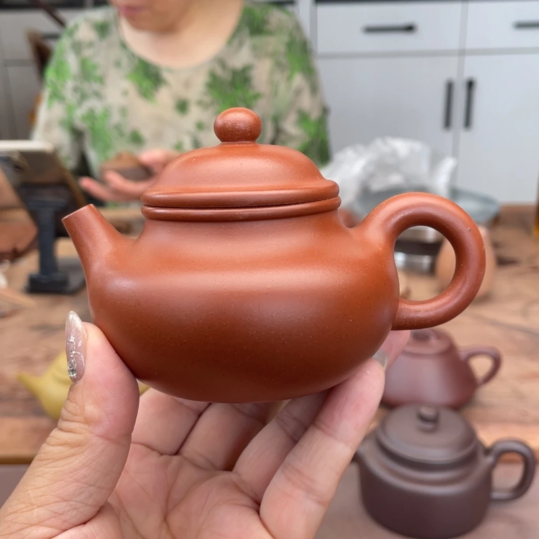 茶杯紫砂小红泥容天