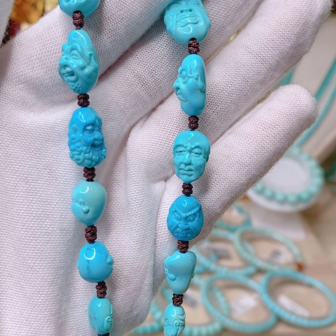 绿松石手串未镶嵌