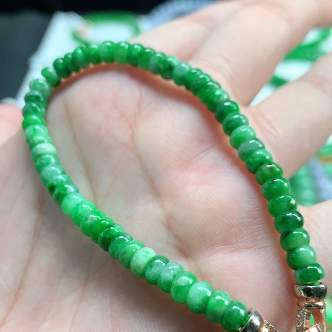 翡翠未镶嵌手链翡翠