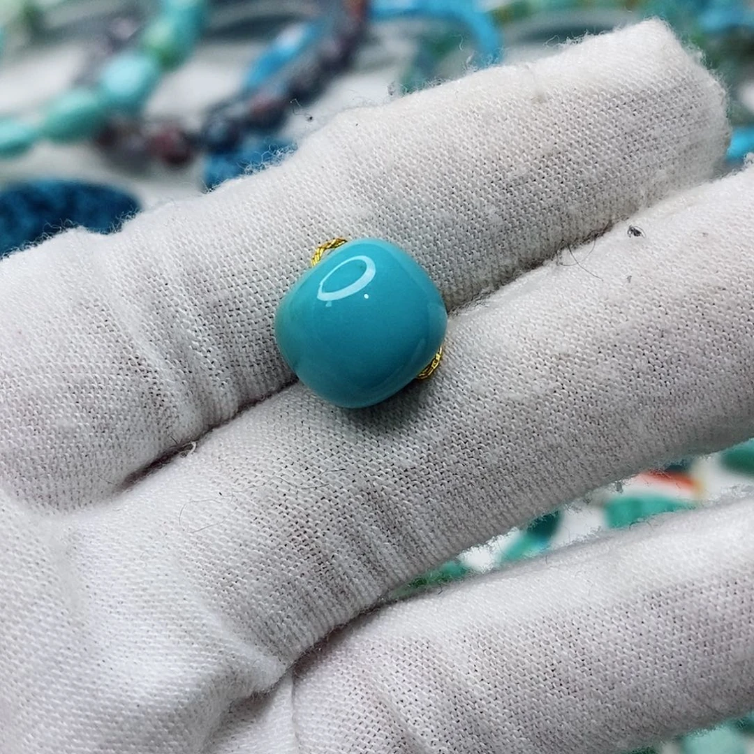 绿松石珠宝奇石未镶嵌