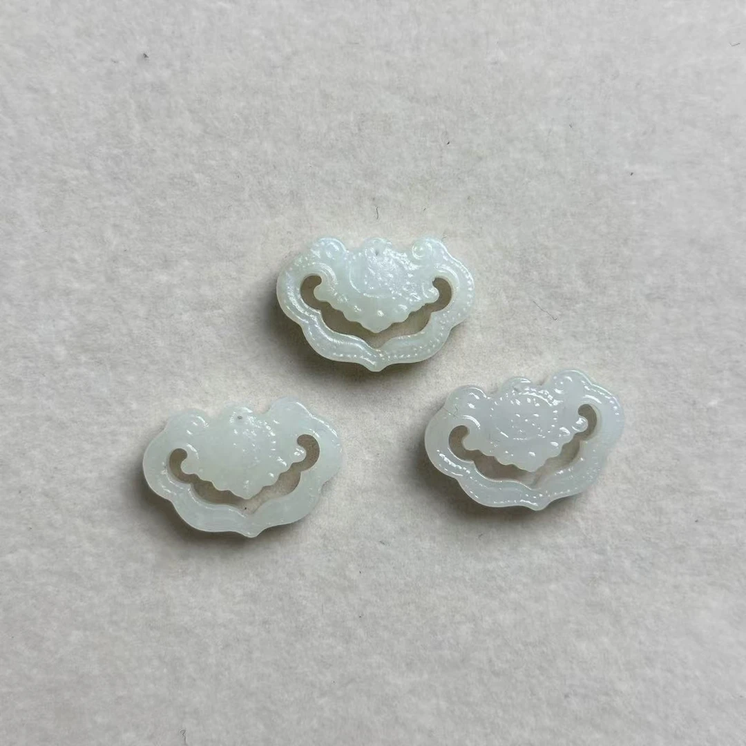 【C76】和田玉白玉如意多样性发其一