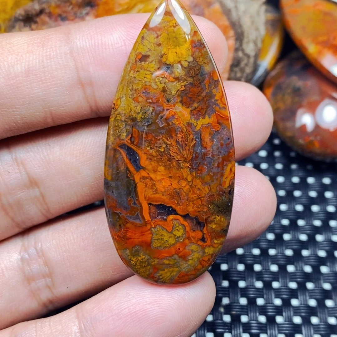 未镶嵌吊坠(不含链)玛瑙/玉髓一**舟