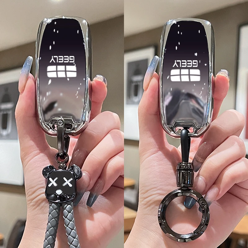 专用吉利银河e5钥匙套l7车l6扣e8壳星耀8星舰7男l6emi女2025款25