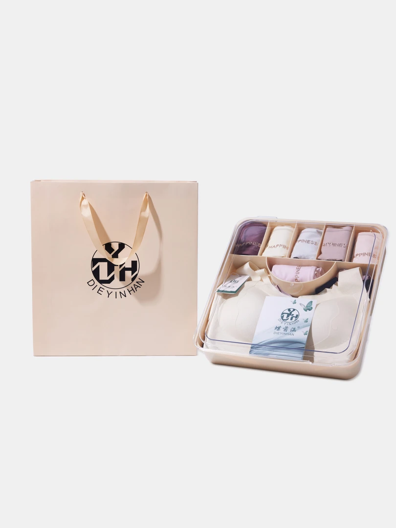 【蝶茵涵】蝶变一号全新套组内衣+高腰女士内裤排扣款