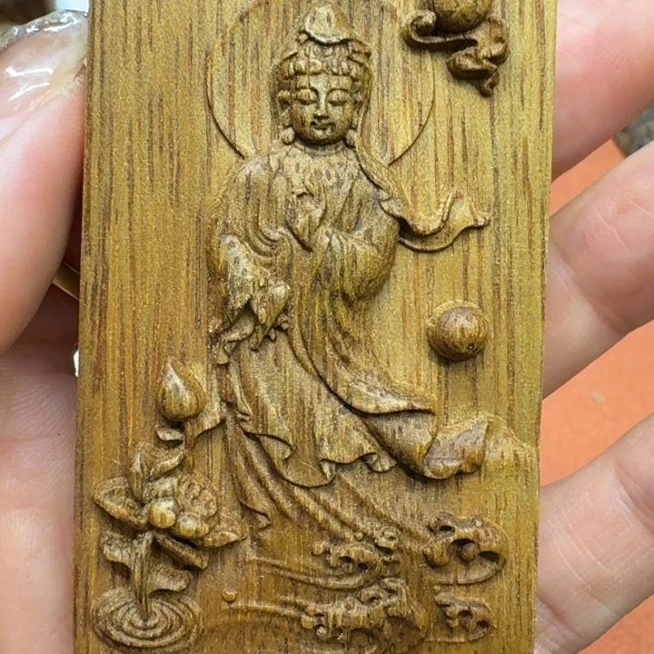 沉香吊坠馨安居沉香定制款