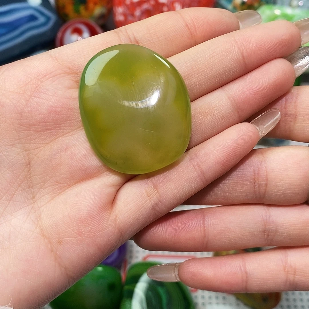 一***)玛瑙/玉髓未镶嵌珠宝奇石