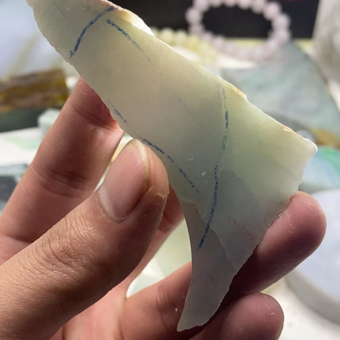翡翠散珠天然缅甸翡翠a货73