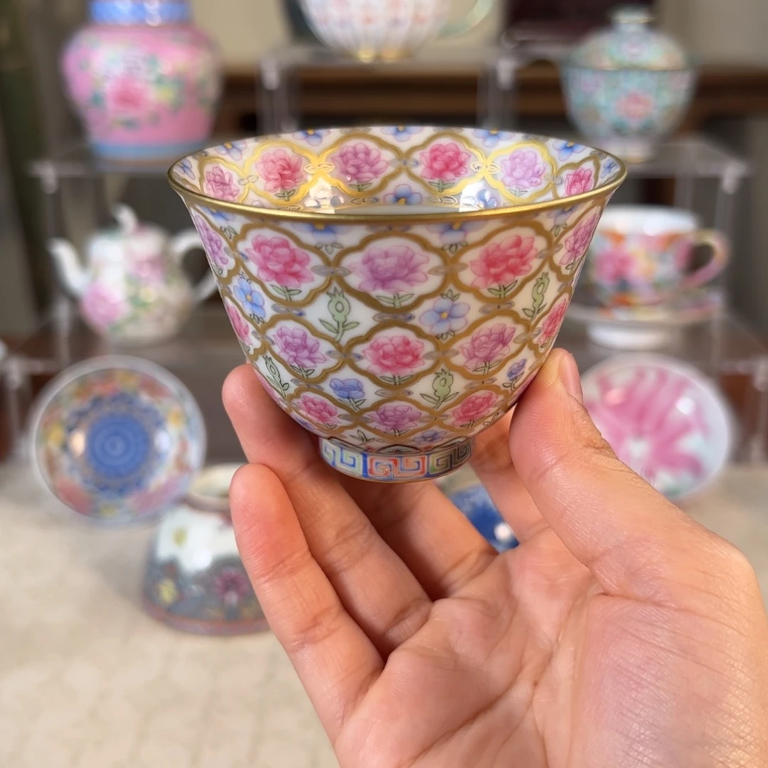 纯手工手绘 高端茶器