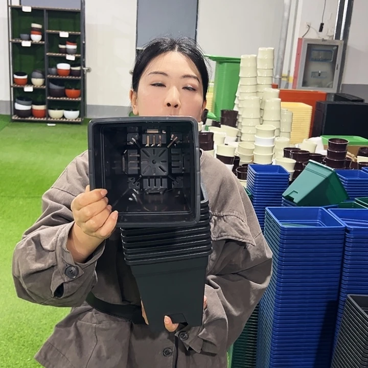 清仓方盆口16高18黑色10只无托