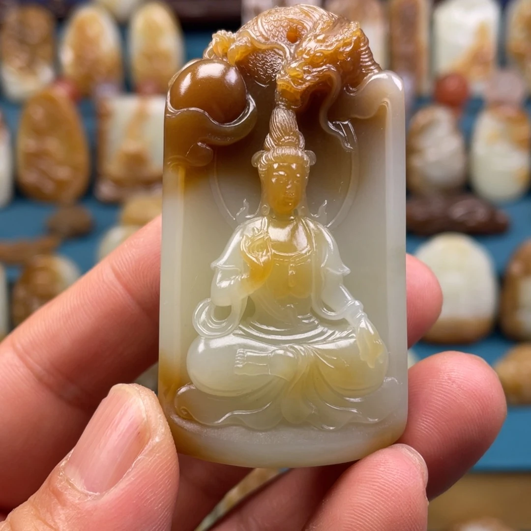 颈饰未镶嵌和田玉