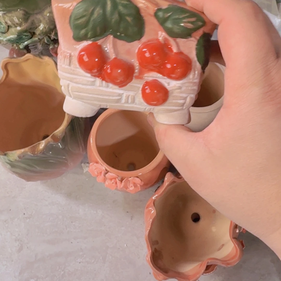 紫砂花盆粗陶盆粗陶盆