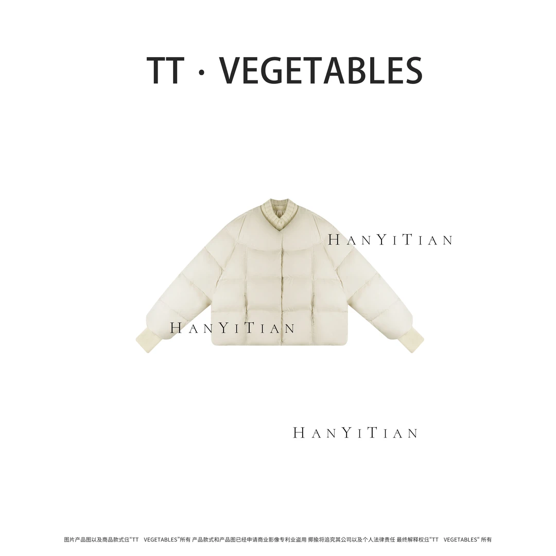 江雪  秋冬百搭白鸭绒气质显瘦冬外套922312