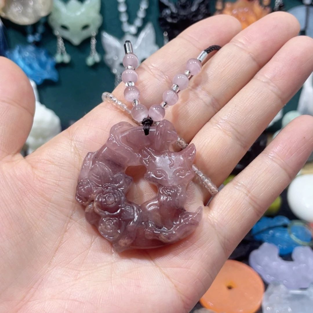 【闪购商品】未镶嵌岫玉颈饰41项链