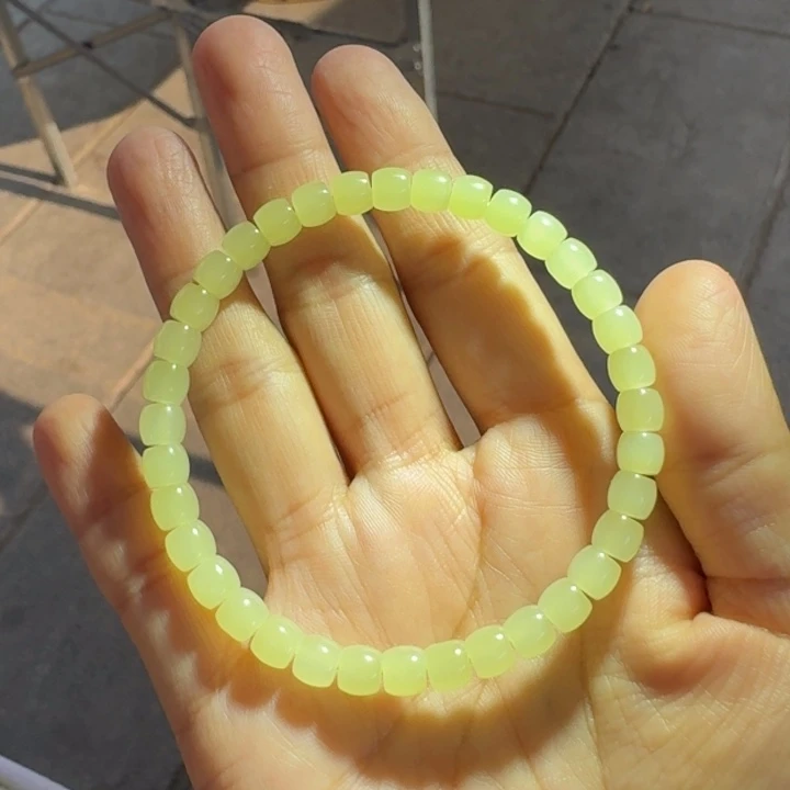 和田玉未镶嵌颈饰D黄口直切多样性拍一发一