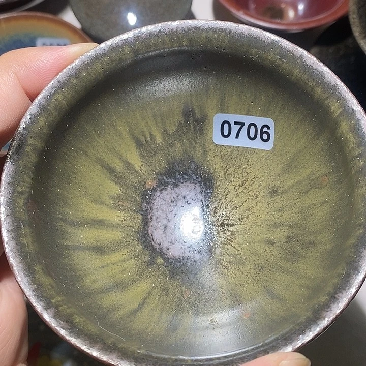 茶盏建阳建盏，龙窑柴烧