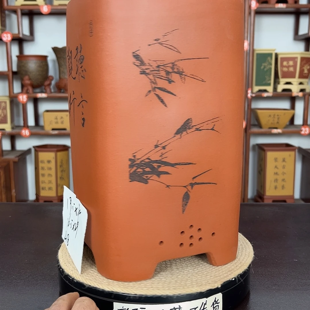 紫砂花盆紫砂花盆