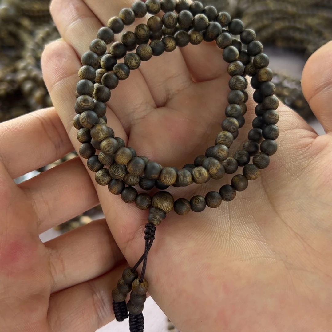 手串沉香0.5规格多圈9克