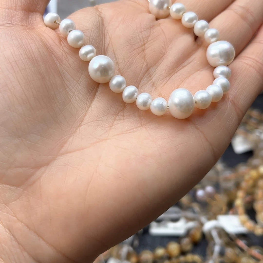 耳饰淡水珍珠银S925镶嵌