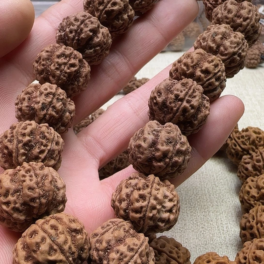 金刚菩提手串1原生态万娜五星双龙