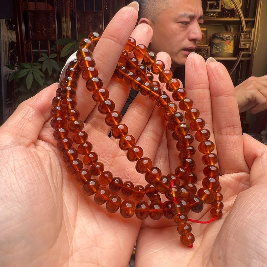 琥珀未镶嵌裸石抚顺琥珀20324-8八