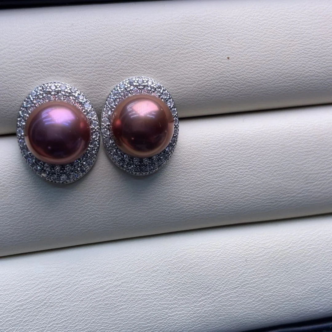 耳饰未镶嵌淡水珍珠